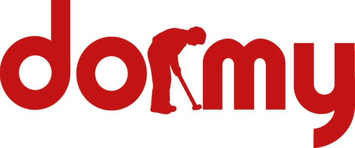 Dormy Golf logo red 2017