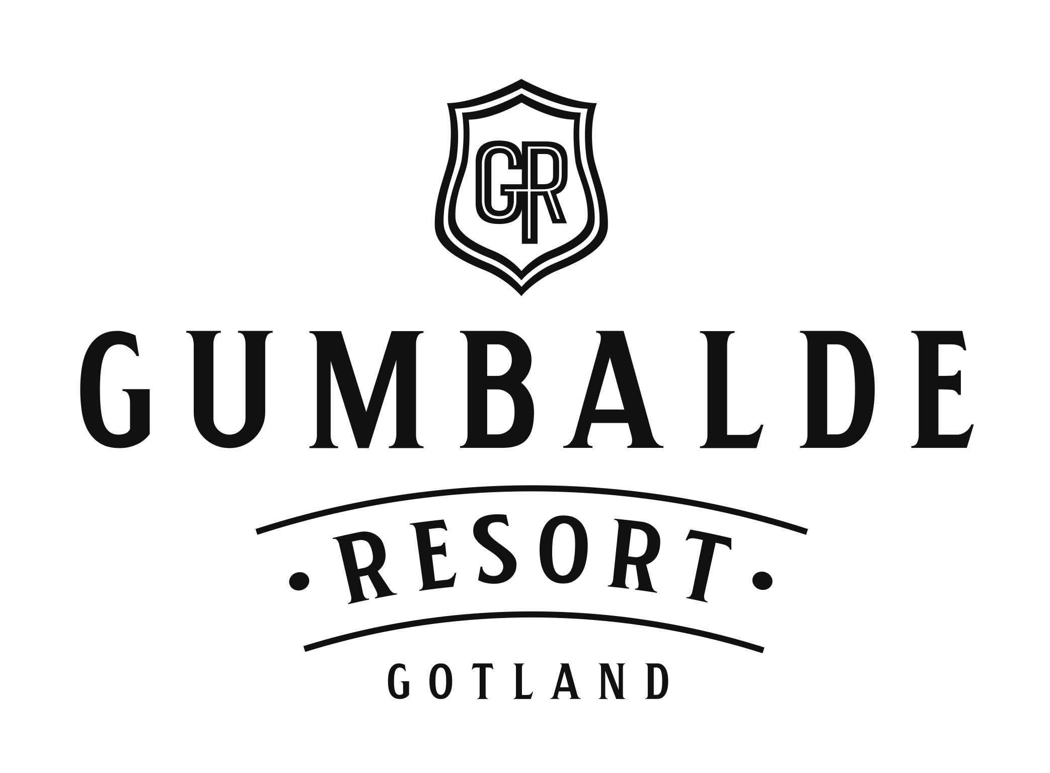Gumbalde Resort liten symbol + Gotland POS